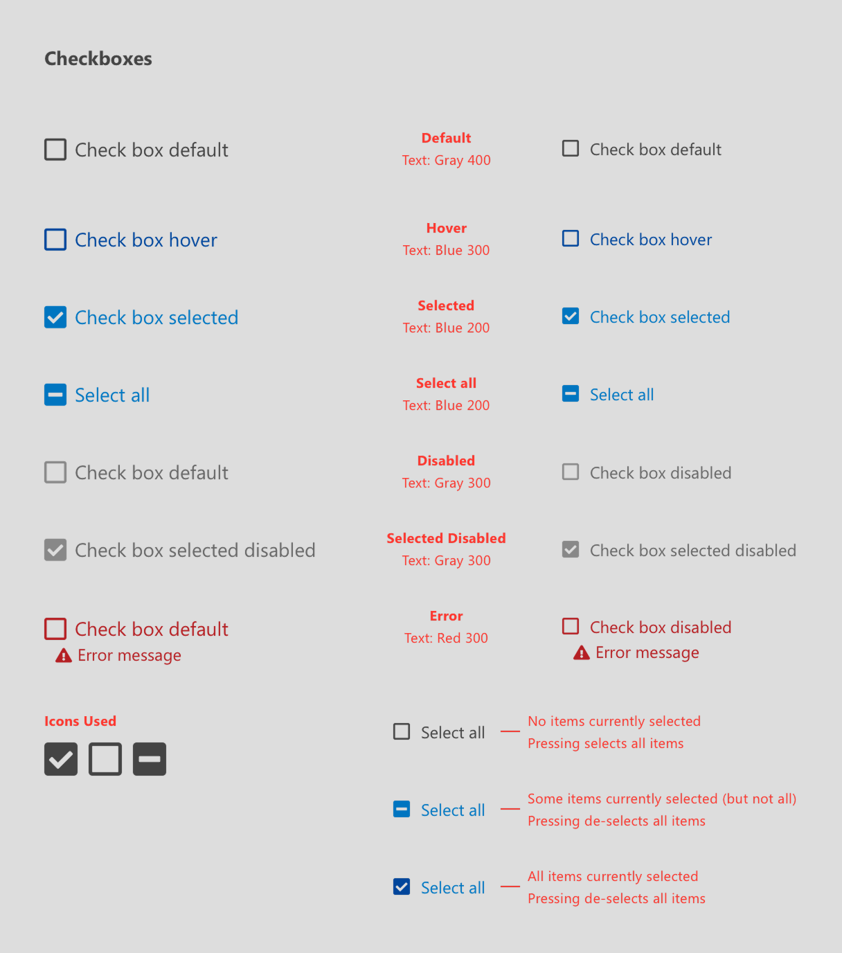 Checkbox Styles